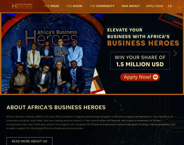 Africabusinessheroes.org thumbnail