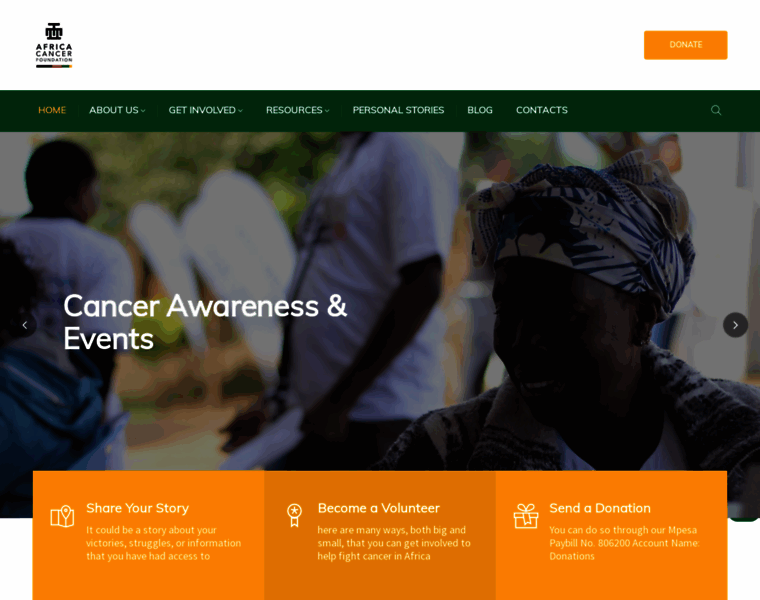 Africacancerfoundation.org thumbnail