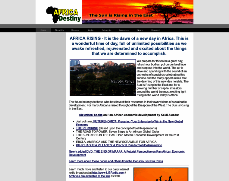 Africadestiny.com thumbnail