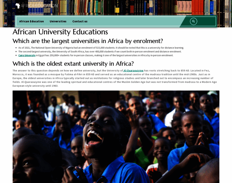 Africaeducation.org thumbnail