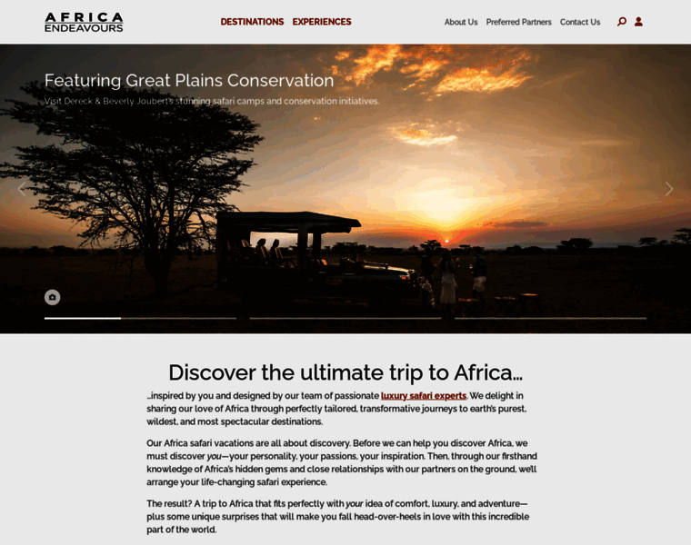 Africaendeavours.com thumbnail