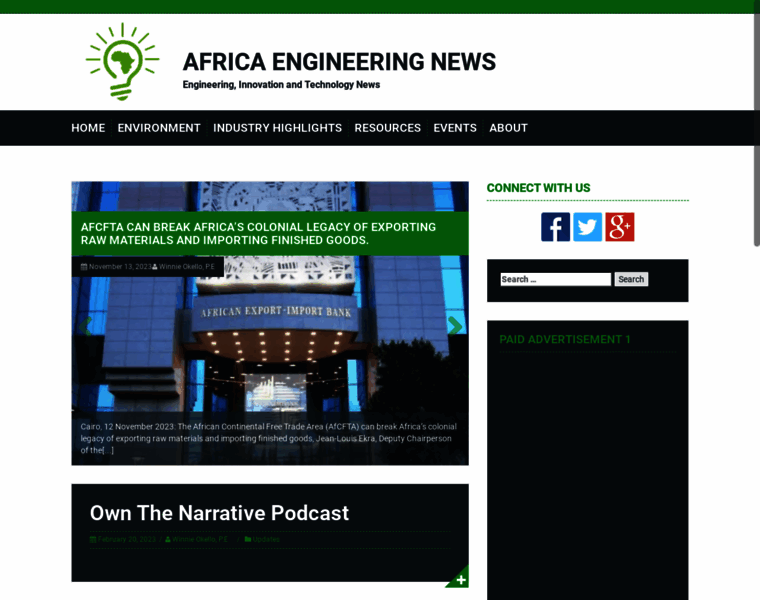 Africaengineeringnews.com thumbnail
