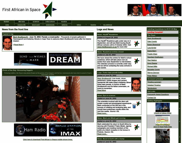 Africainspace.com thumbnail
