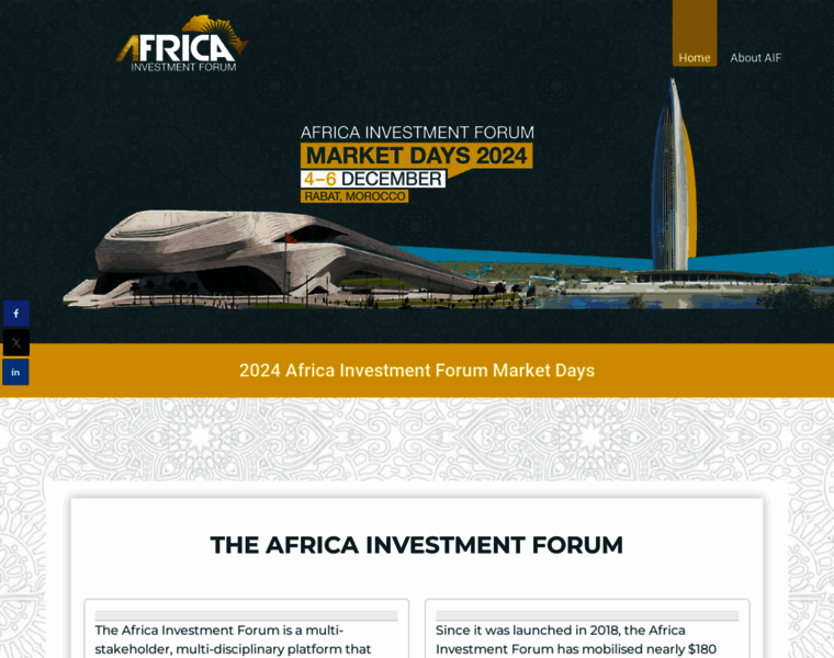 Africainvestmentforum.com thumbnail