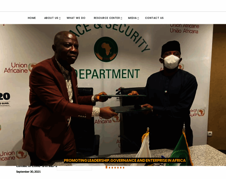 Africaleadership.org thumbnail