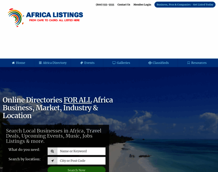 Africalistings.com thumbnail