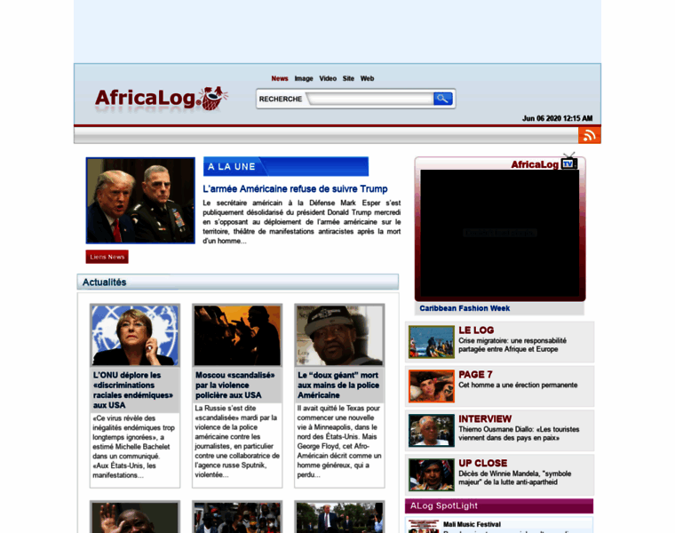 Africalog.com thumbnail