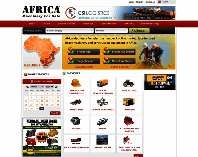 Africamachineryforsale.com thumbnail