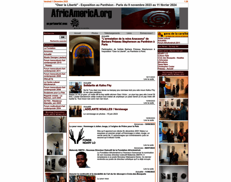 Africamerica.org thumbnail