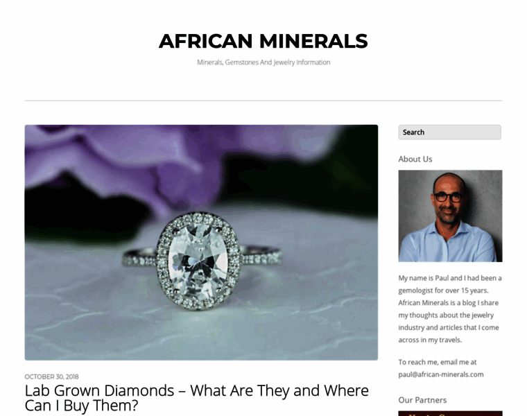 African-minerals.com thumbnail