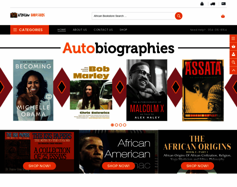 Africanbookstore.net thumbnail