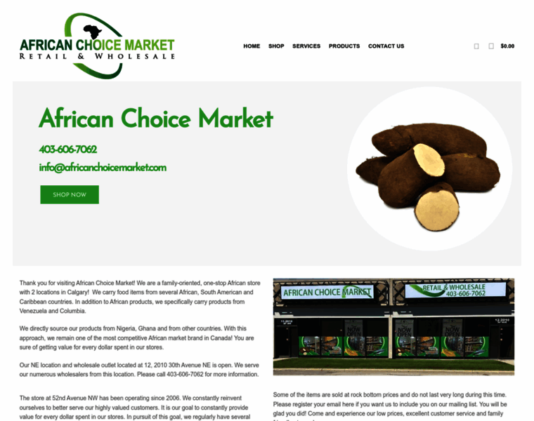 Africanchoicemarket.com thumbnail