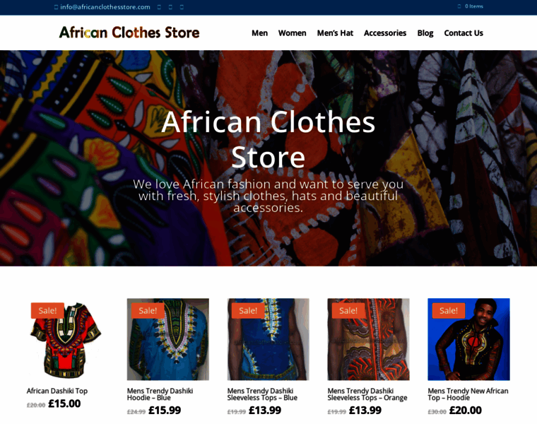 Africanclothesstore.com thumbnail