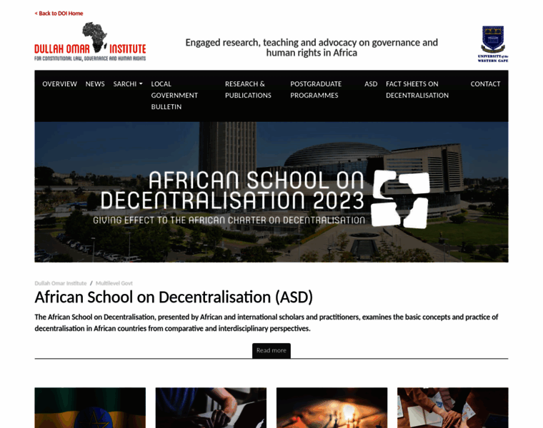 Africandecentralisation.org thumbnail