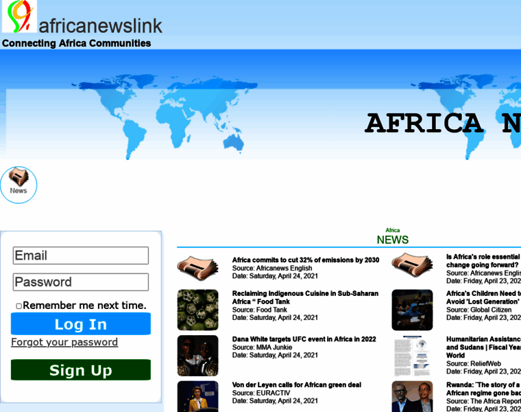 Africanewslink.com thumbnail