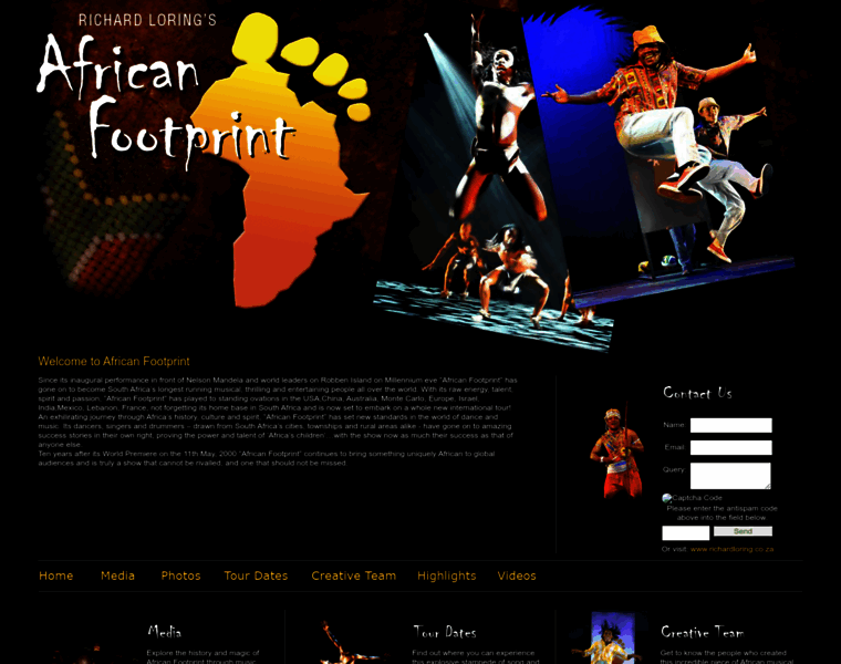 Africanfootprint.com thumbnail