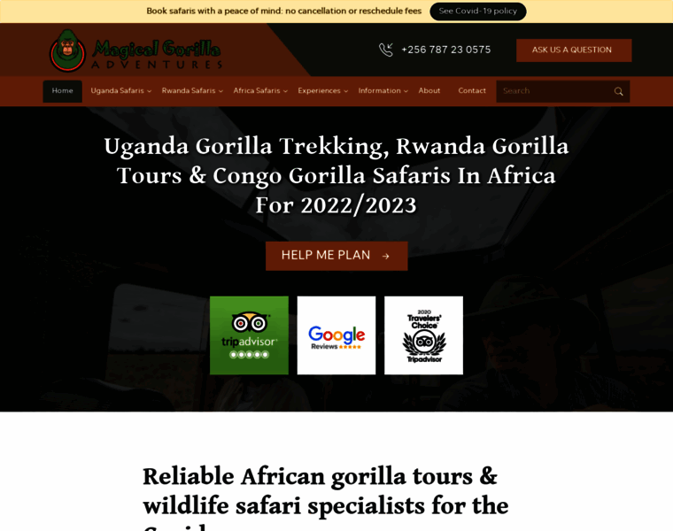 Africangorilla.com thumbnail