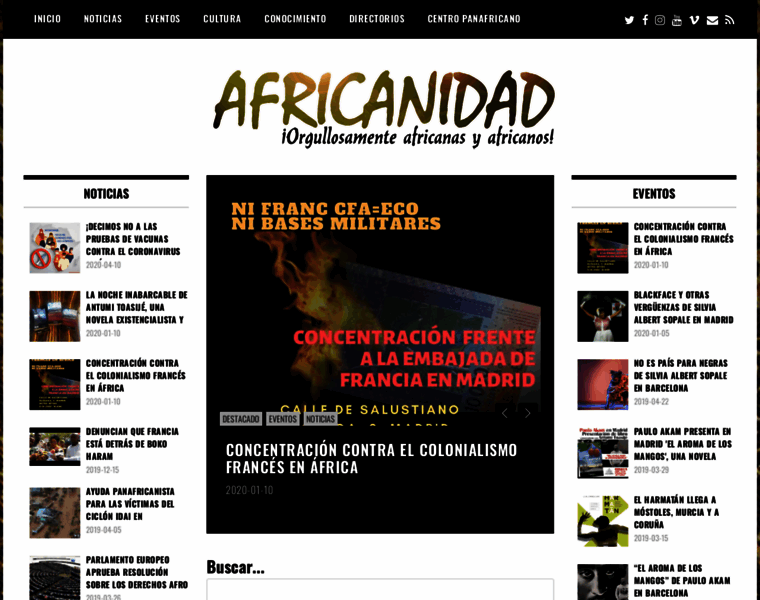 Africanidad.com thumbnail