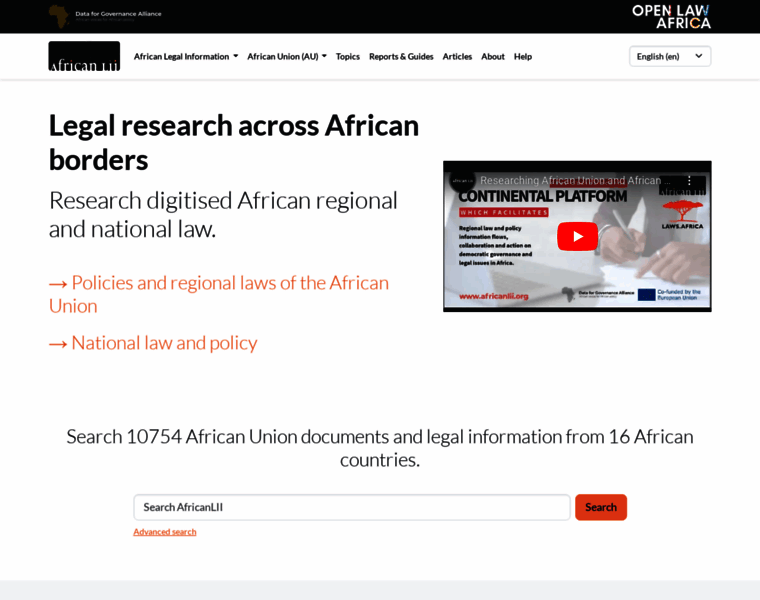 Africanlii.org thumbnail