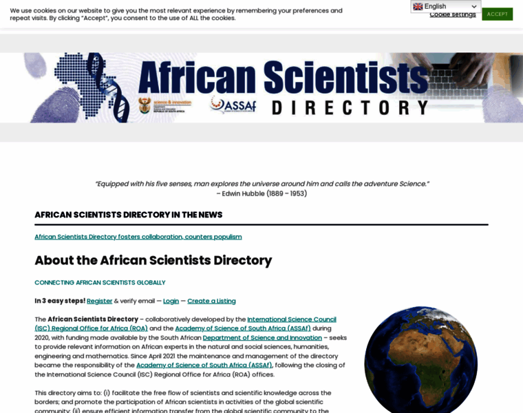 Africanscientists.africa thumbnail
