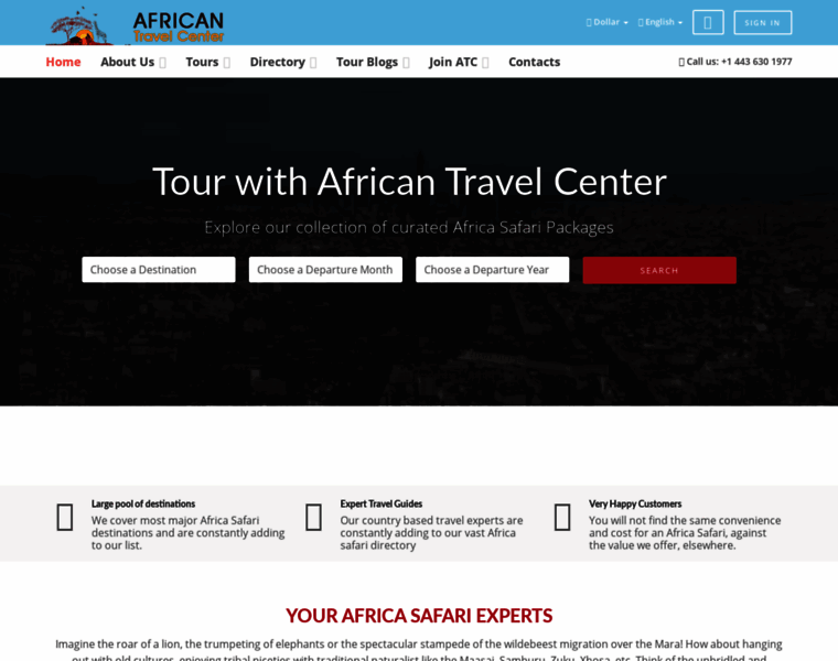 Africantravelcenter.net thumbnail