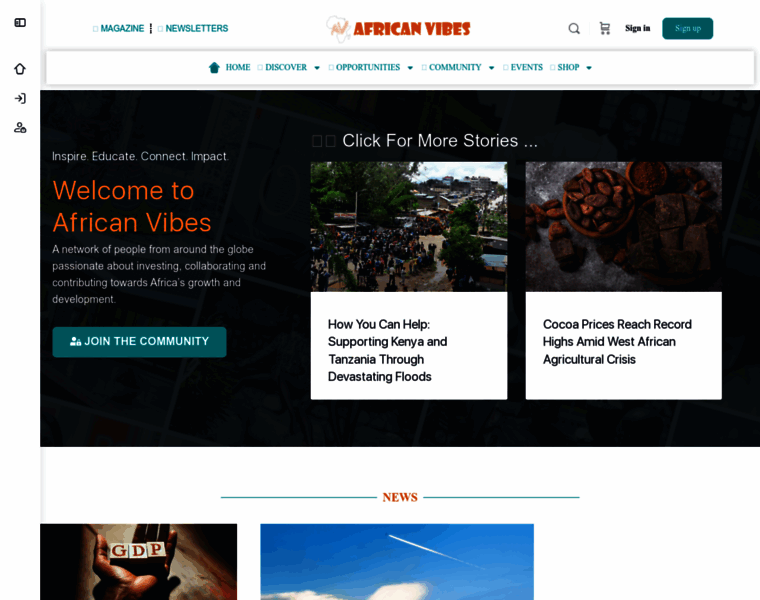 Africanvibes.com thumbnail