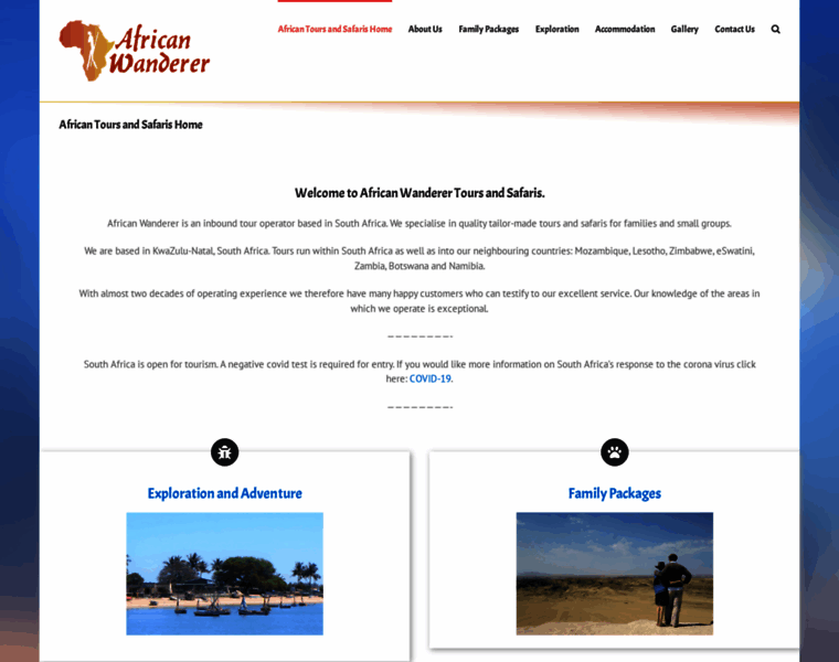 Africanwanderer.co.za thumbnail