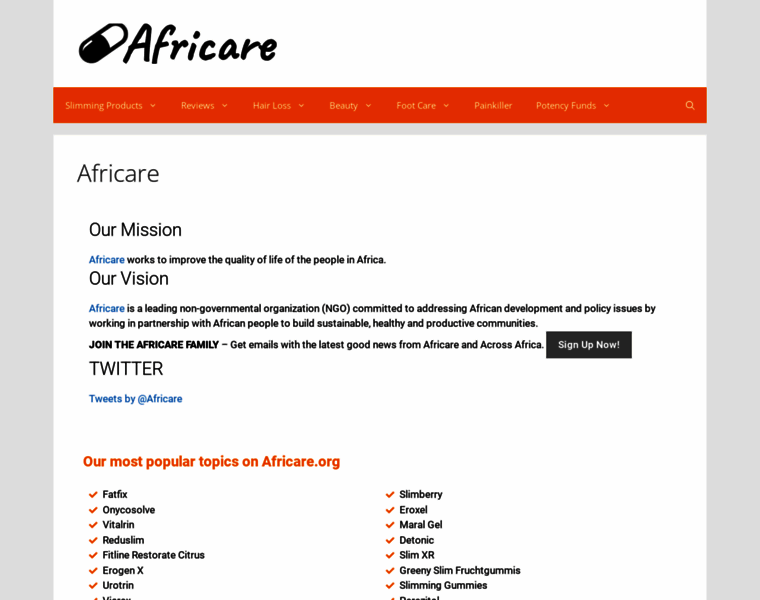 Africare.org thumbnail