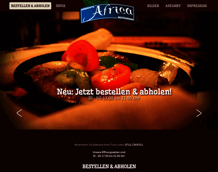 Africarestaurant.de thumbnail