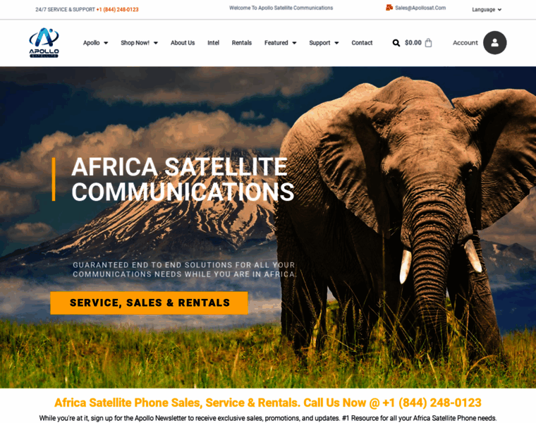 Africasatellitephone.com thumbnail