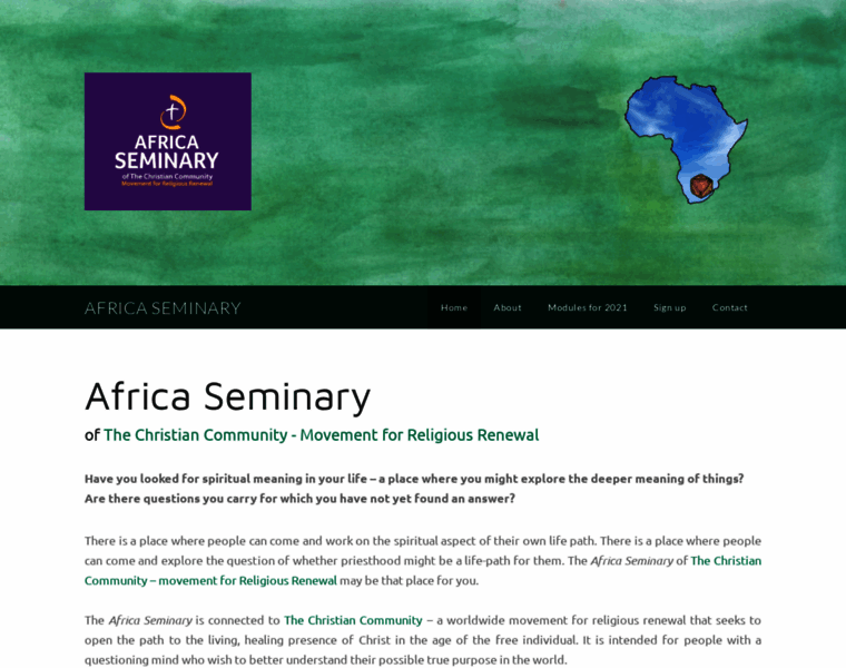Africaseminary.org thumbnail