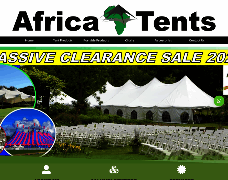 Africatents.co.za thumbnail