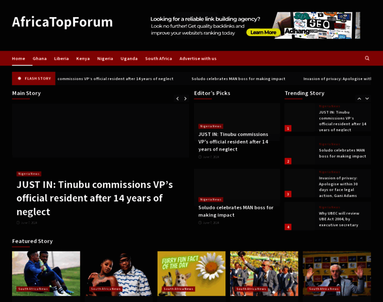 Africatopforum.com thumbnail
