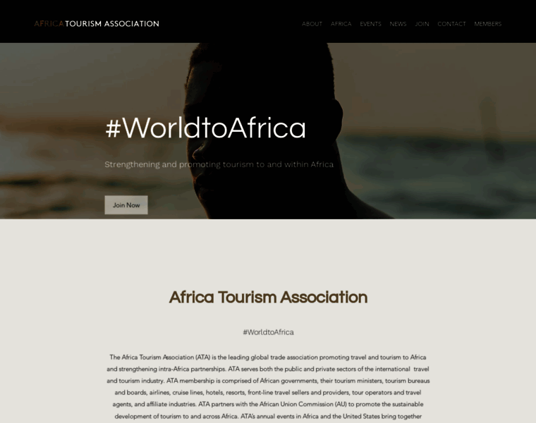 Africatravelassociation.org thumbnail