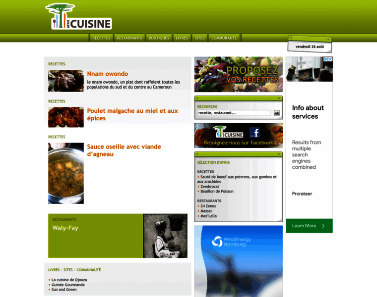 Afrik-cuisine.com thumbnail