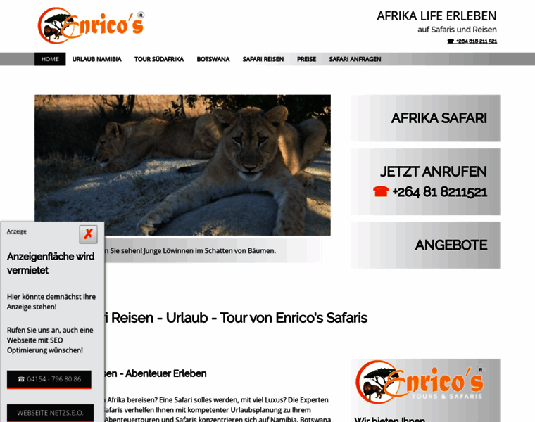 Afrika-safari-reisen.de thumbnail