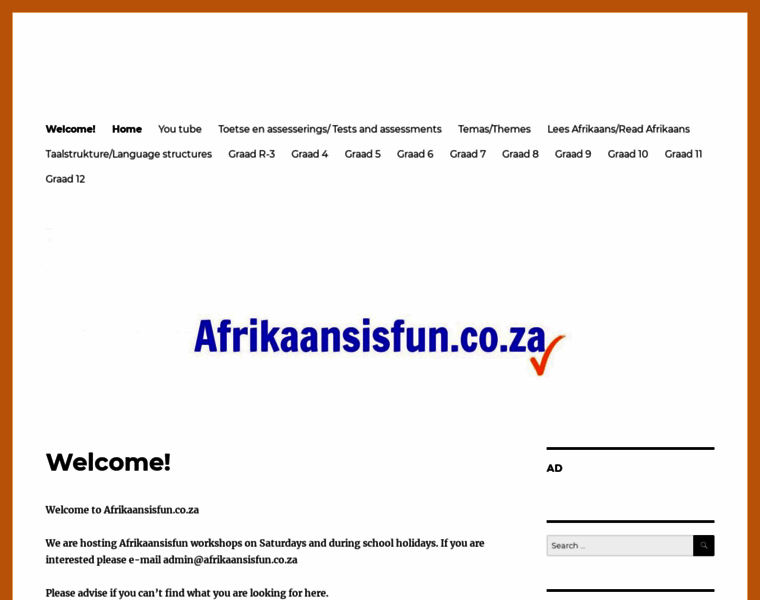 Afrikaansisfun.co.za thumbnail