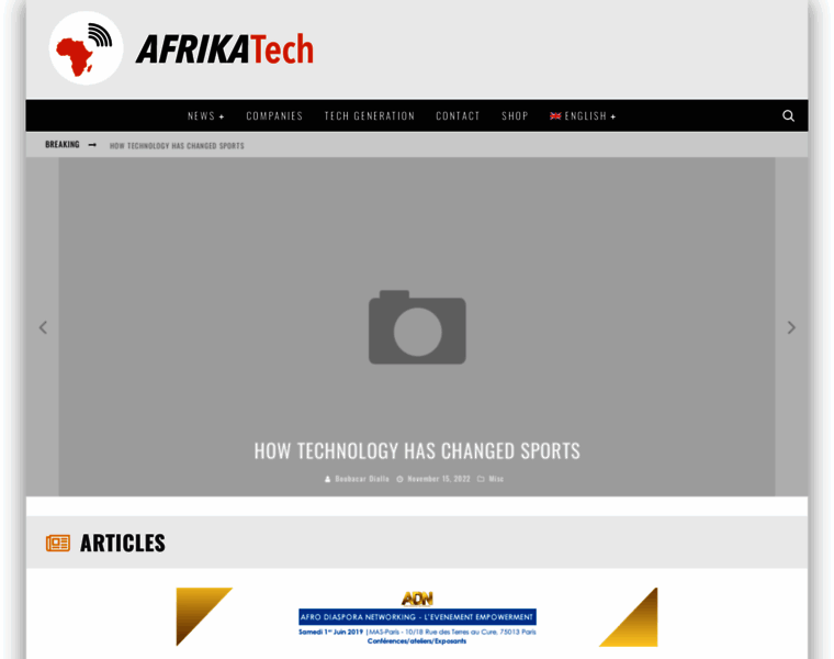 Afrikatech.com thumbnail