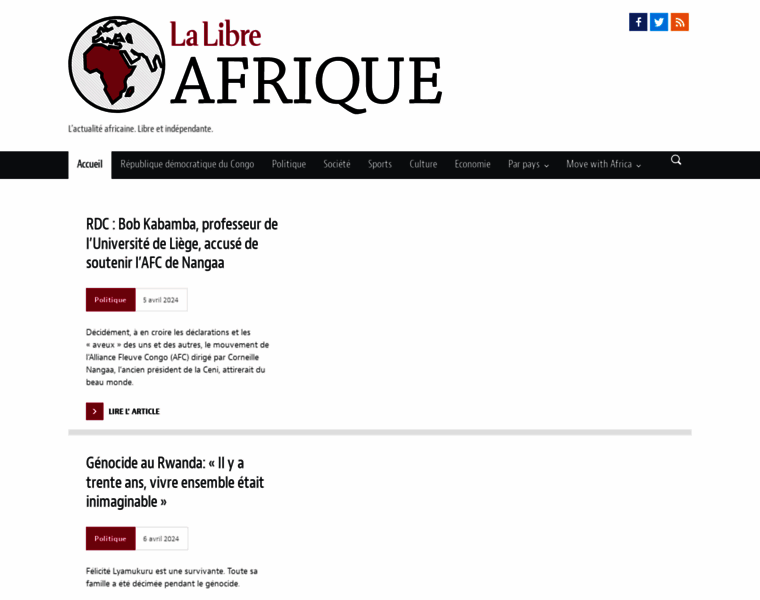 Afrique.lalibre.be thumbnail