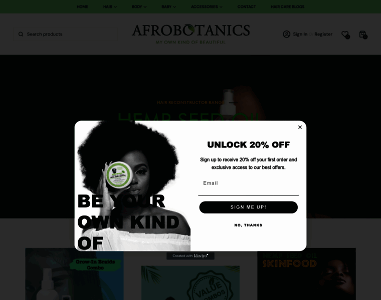 Afro-botanics.com thumbnail