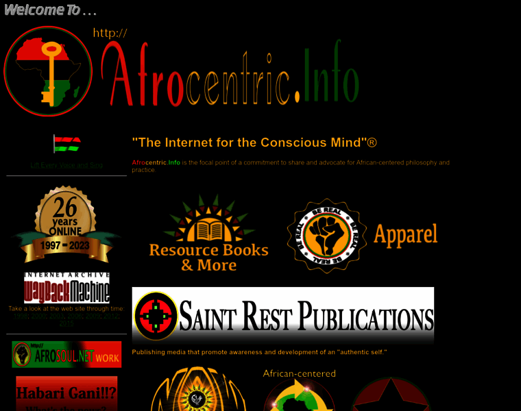 Afrocentric.info thumbnail