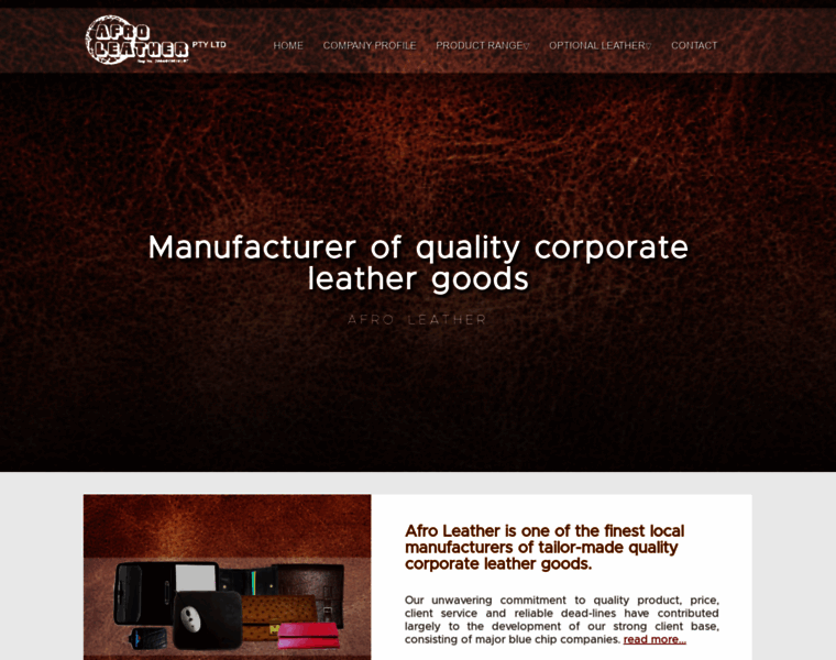 Afroleather.co.za thumbnail