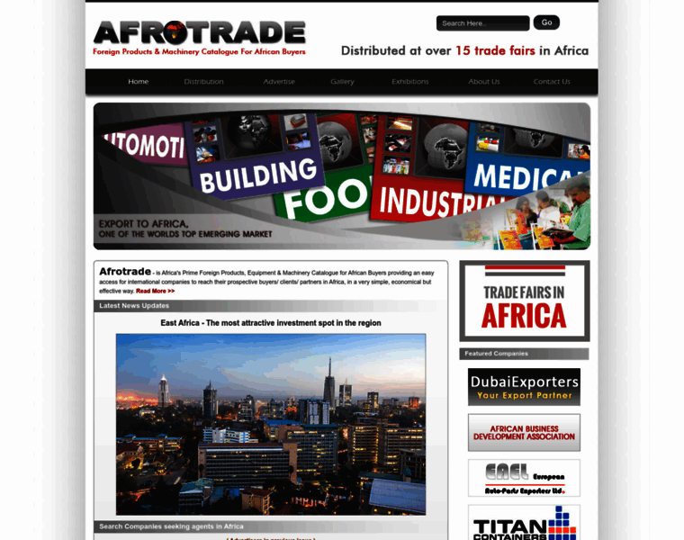 Afrotrade.net thumbnail
