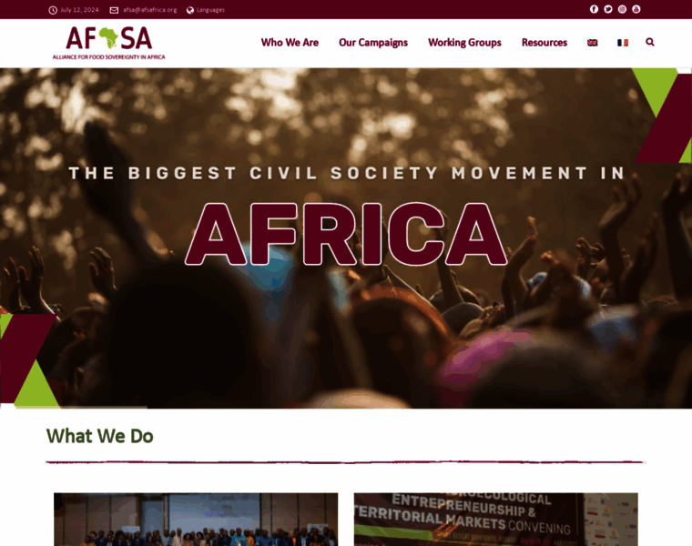 Afsafrica.org thumbnail