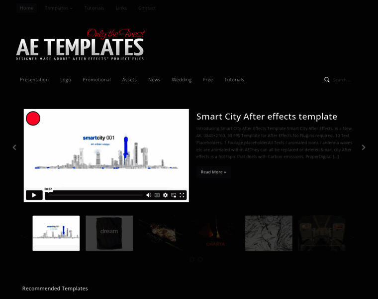Aftereffects-template.com thumbnail