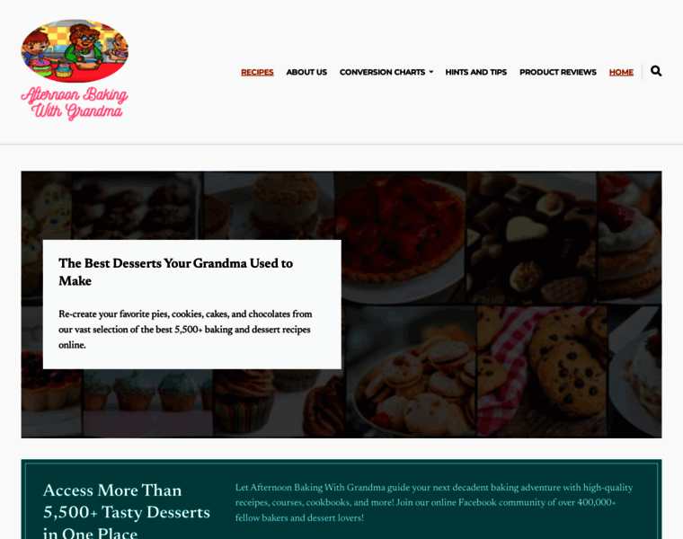 Afternoonbakingwithgrandma.com thumbnail Afternoonbakingwithgrandma.com thumbnail