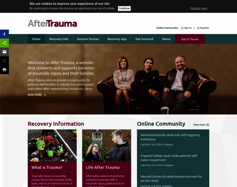 Aftertrauma.org thumbnail