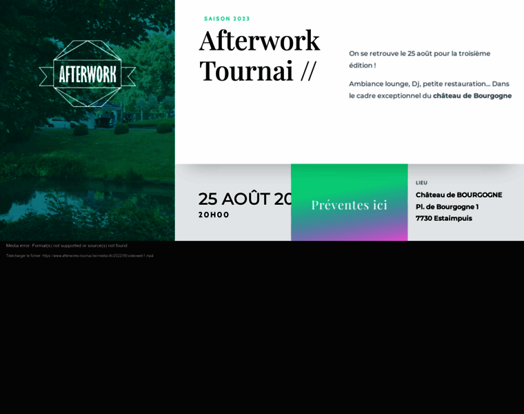 Afterworks-tournai.be thumbnail