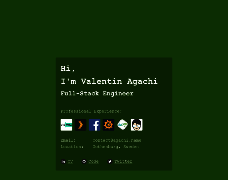 Agachi.name thumbnail