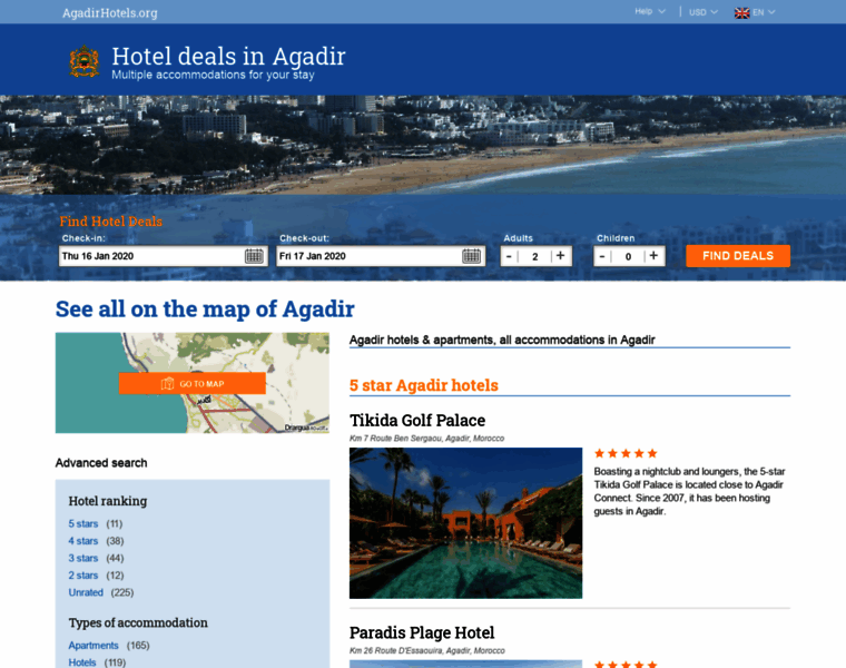 Agadirhotels.org thumbnail